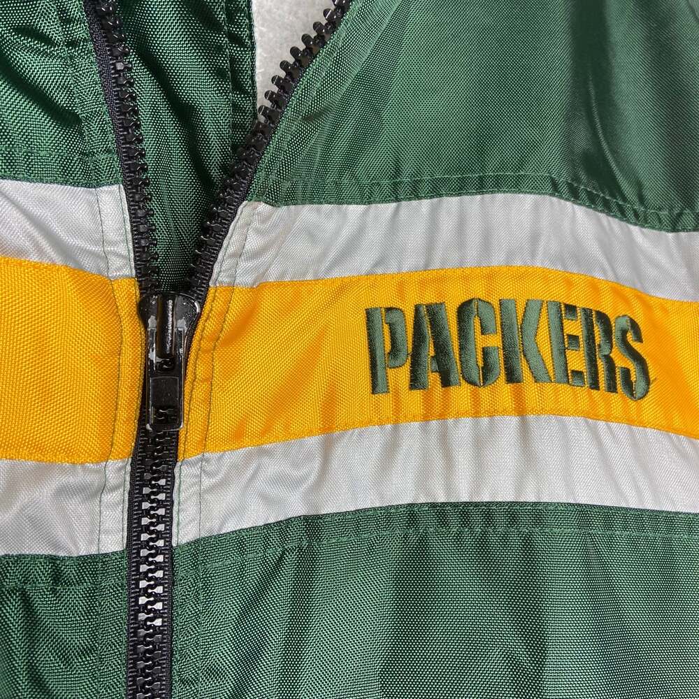Vintage Carl Banks G-III Green Bay Packets Quilted Jacket - Picture 3 of 8